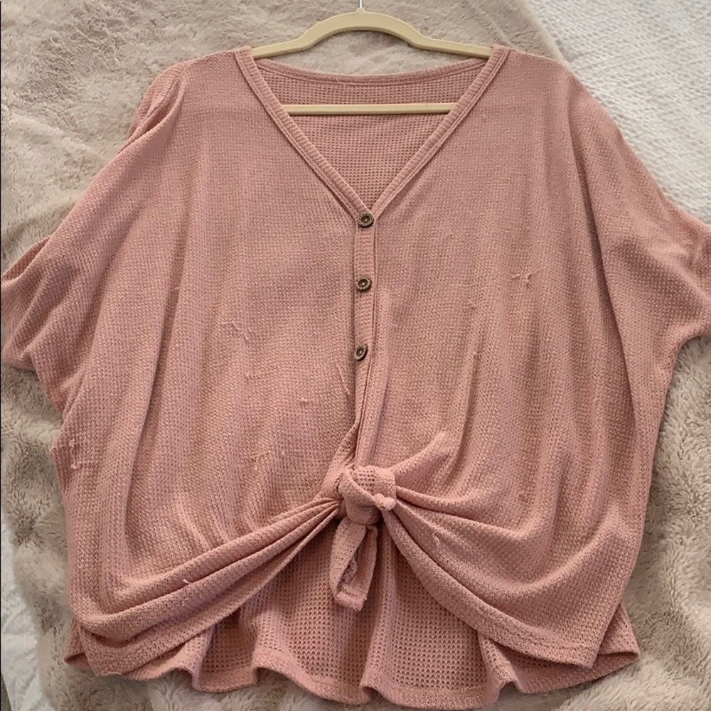 Pink top
